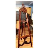 ORNATE WOODEN EASEL
