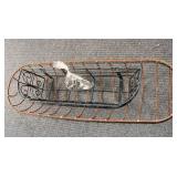 2 METAL WINDOW PLANTER BOXES