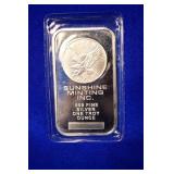 1 TROY OZ SILVER BAR
