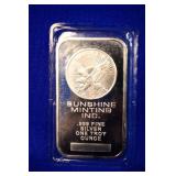 1 TROY OZ SILVER BAR