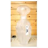 VINTAGE VICKY TIEL PERFUME GLASS DISPLAY BOTTLE