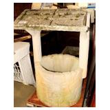 CONCRETE WELL YARD DECORATION