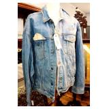 VINTAGE EMBROIDERED DENIM PLANET HOLLYWOOD JACKET