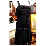 LOT OF 6 MOSTLY PARTY DRESSES SOME VINTAGE