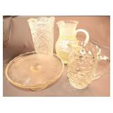 VINTAGE GLASS LOT
