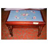 Vintage Wood Bench by Wheeler Reproductions
