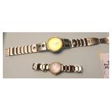 Two Android Stainless Steel Watches