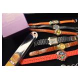 Wristwatches With NIB Suzanne Somers Boxed Watch