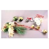 Decorative Holiday Ornaments Lot