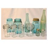 Glass Jars and Bottles, Various Marks
