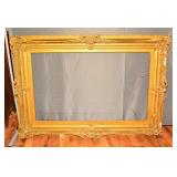 Antique Frame Wood and Gesso