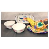 Ceramic Tableware Lot With Fitz and Floyd