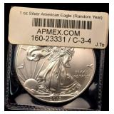 1 oz 2013 Silver Walking Liberty Coin