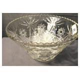 Anchor Hocking Clear Glass Punch Bowl Set