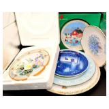 Collector Plates With Box and Certificates