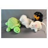 Ganz Lil' Kinz Plush Animals Lot in Basket