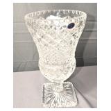 Bohemia Lead Crystal Glass Vase with Sticker