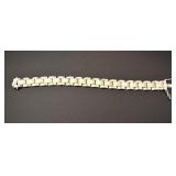 Sterling Bracelet Marked 925, 66.2 Percent Silver