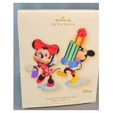 Hallmark Keepsake Mickey and Minnie Ornament Set
