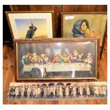 4 PC Framed Artworks and Photograph Prints