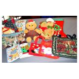 Holiday Themed Plush and Decor
