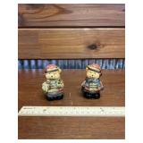 WINTER TEDDYS SALT AND PEPPER