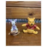 WINNIE THE POOH SALT AND PEPPER SHAKERS