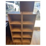 X2 WOODEN STORAGE ORGANIZERS