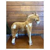 CHILDS STUFFED PONY - STIFF LEGGED