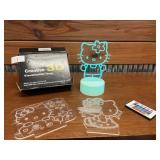 3D - VISUALIZATION HELLO KITY LAMP -
