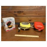 SMALL / MINI / GRIDDLE SANDWICH MAKER