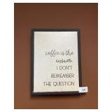 SMALL WALL ART - SIGN