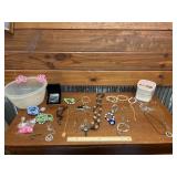 LG. LOT OF ASSORTED JEWELRY AND MORE