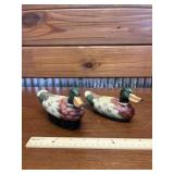 WOODEN DUCK LINT AND SHOE BRUSH