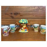 WINNIE THE POOH- TEA POT TREE & 4 CUPS