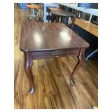 VERY NICE WOODEN ACCENT TABLE