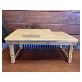 ADJUSTABLE MULTI FUNCTION BAMBOO SERVING TRAY