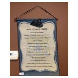 A POLICE MANS PRAYER - WALL ART SIGN