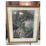 FRAMED WALL ART- PRINT BY FRANCOIS BOUCHER