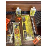 HUGE LOT OF FIREARM CLEANING KITS AND ITEMS
