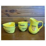 CHEERIOS BOWL AND PITCHER SET