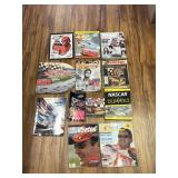 12 ASSORTED NASCAR BOOKS