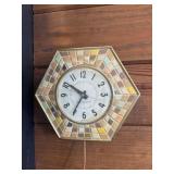 VTG. 50ï¿½s MCM GENERAL ELECTRIC 8' MOSAIC WALL