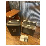 X2 - PAPER SHREDDERS AND LUB SHEETS