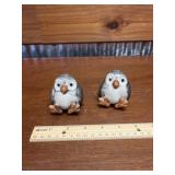 VTG. OWL CERAMIC SALT AND PEPPER