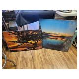 2 PCS. OF ARTWORK