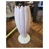 LENOX CLOSE POINT PINK PETAL VASE 24K GOLD TRIM
