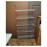 6 SHELF WIRE RACK  24' w x 12 ' d x 63' t