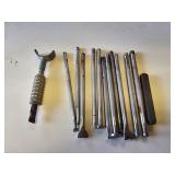 LOT OF 13 VTG. LEATHER STAMPING CRAFTOOLS
