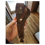 VTG. BROWN LEATHER HOLSTER